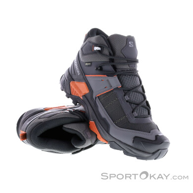 Salomon X Ultra 5 Mid GTX Herren Wanderschuhe Gore-Tex-Anthrazit-9,5