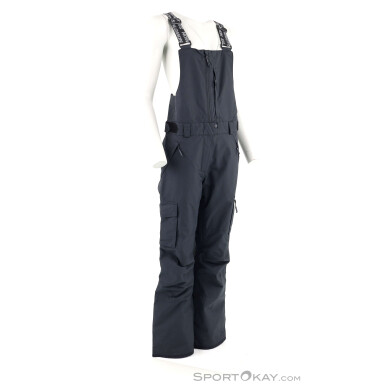 Salomon Bashley Bib Damen Skihose-Schwarz-M