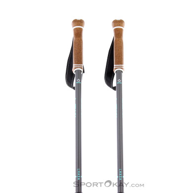Leki Lhasa 90-125cm Trekkingstöcke-Dunkel-Grau-90-125