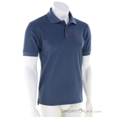 Fjällräven Crowley Pique Herren T-Shirt-Dunkel-Blau-L