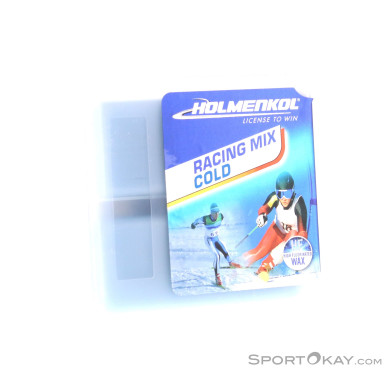 Holmenkol Racing Mix Cold 2x35g Heisswachs-Weiss-One Size