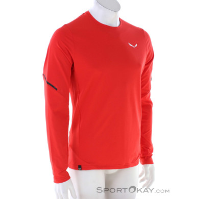 Salewa Pedroc Dry Tee Herren Funktionsshirt-Rot-S