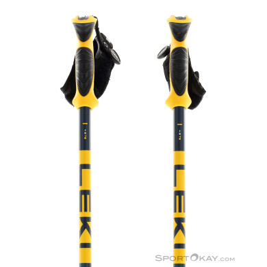 Leki Spitfire Lite S Kinder Skistöcke-Gelb-100