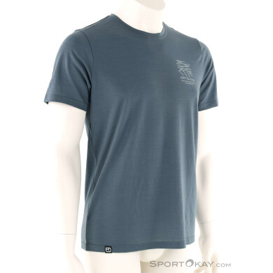 Ortovox 150 Cool MTN Mission TS Herren T-Shirt-Grau-M
