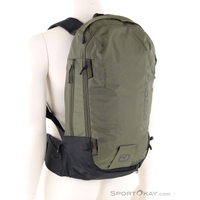 Ortovox Free Rider 22l Tourenrucksack-Oliv-Dunkelgrün-22