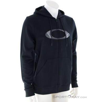 Oakley New Ellipse Zip Herren Sweater-Schwarz-S