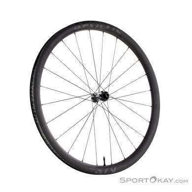Bontrager Aeolus Pro 37V Disc TLR VR 28" Laufrad-Schwarz-28