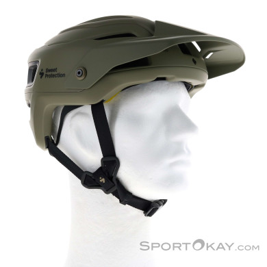 Sweet Protection Trailblazer MIPS MTB Helm-Oliv-Dunkelgrün-M-L