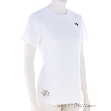 The North Face Multiple Placement Damen T-Shirt-Weiss-S