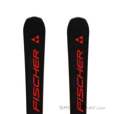 Fischer RC4 The Curv DTi + RS11 GW Powerrail Skiset 2024-Rot-157