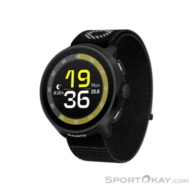 Suunto Run Sportuhr-Schwarz-One Size
