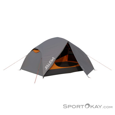 Salewa Puez 2-Personen Zelt-Grau-One Size