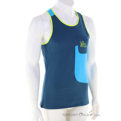 La Sportiva Dude Tank Herren Tanktop-Blau-M