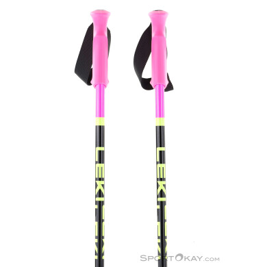 Leki Racing Kids Kinder Skistöcke-Pink-Rosa-95