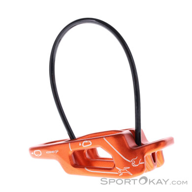 Mammut Wall Alpine Belay Sicherungsgerät-Orange-One Size