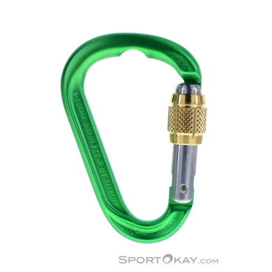Austrialpin Mini.Mi HMS-Karabiner-Grün-One Size