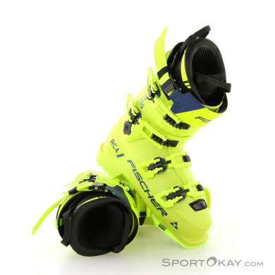 Fischer RC4 130 LV Herren Skischuhe-Gelb-30,5