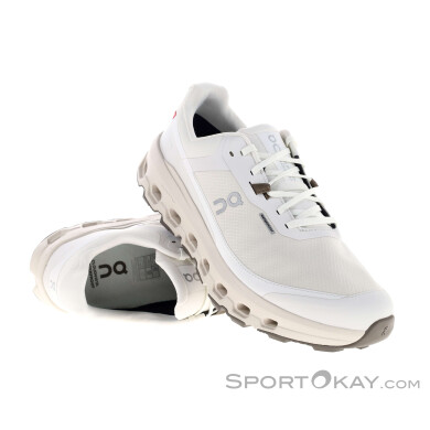 On Cloudvista 2 Waterproof Herren Traillaufschuhe-Weiss-10