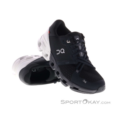 On Cloudflyer 4 Damen Laufschuhe-Schwarz-6