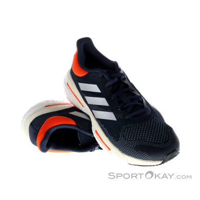 adidas Solar Glide 5 Herren Laufschuhe-Dunkel-Blau-9,5