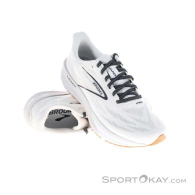 Brooks Launch 11 Herren Laufschuhe-Weiss-10,5