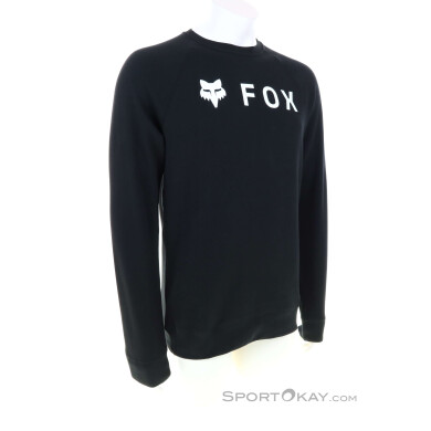 Fox Absolute Fleece Crew Herren Sweater-Schwarz-XL