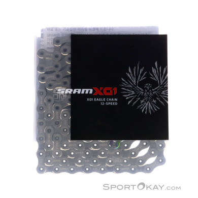 Sram PC X01 Eagle 12-Fach Kette-Grau-One Size