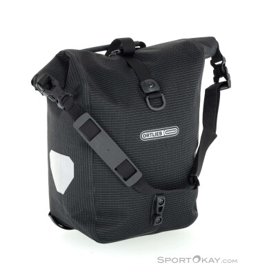 Ortlieb Sport-Roller HighVis QL2.1 14,5l Fahrradtasche-Schwarz-One Size