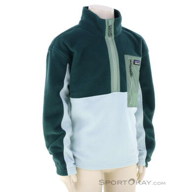Patagonia Microdini 1/2 Zip P/O Kinder Fleecejacke-Grün-XL