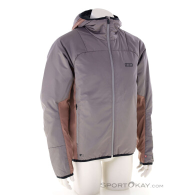 ION Shelter Hybrid Padded Bikejacke-Grau-M