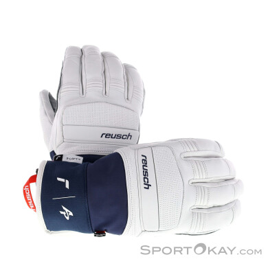 Reusch Alexis Pinturault Herren Skihandschuhe-Weiss-10