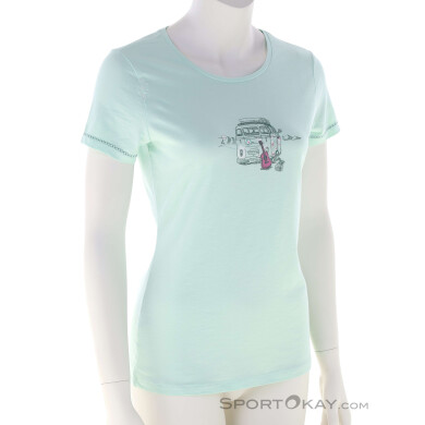 Chillaz Gandia Out in Nature Damen T-Shirt-Hell-Blau-36