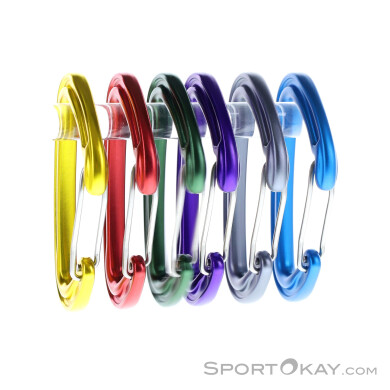 Wild Country Wildwire Rack Pack 6 Schnappkarabiner-Set-Mehrfarbig-One Size