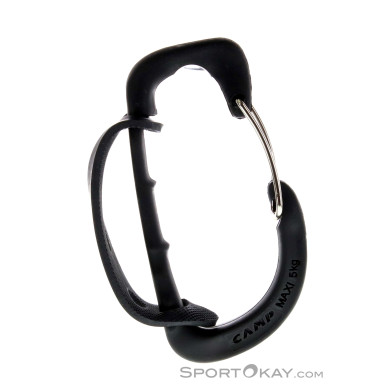 Camp Hub Materialkarabiner-Schwarz-One Size