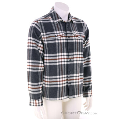 Patagonia Fjord Flannel Herren Hemd-Braun-M