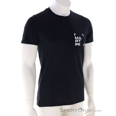 Martini Trektech Straight Herren T-Shirt-Schwarz-M