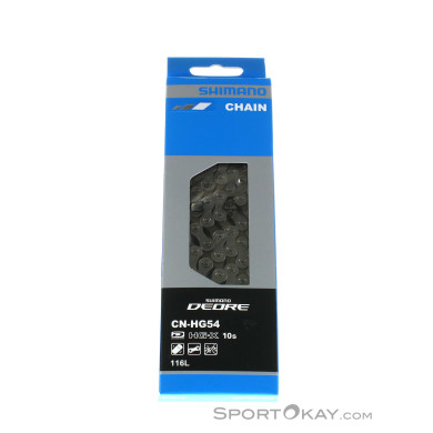 Shimano Deore CN-HG54 10-fach 116GL Kette-Schwarz-One Size