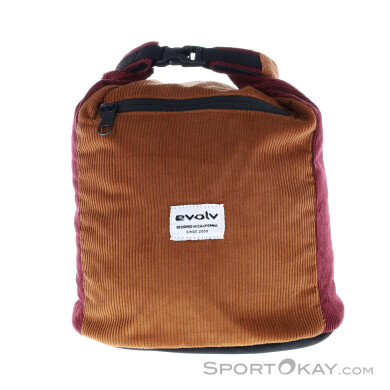 Evolv Corduroy Chalk Bucket Chalkbag-Braun-One Size