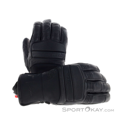 Reusch Marco Schwarz Herren Skihandschuhe-Schwarz-9,5