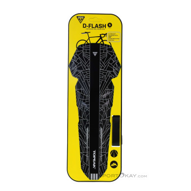 Topeak D-Flash S Sattel Fender Damen Schutzblech-Schwarz-One Size