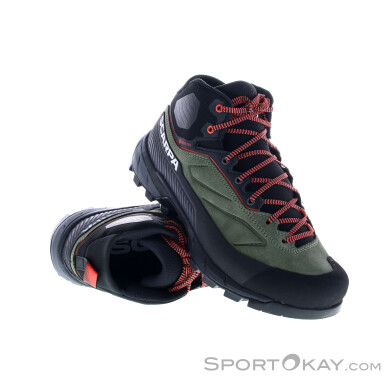 Scarpa Rapid XT Mid GTX Damen Trekkingschuhe Gore-Tex-Oliv-Dunkelgrün-40
