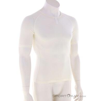 Rapha Merino Cycling Baselayer Herren Funktionsbekleidung-Weiss-XL