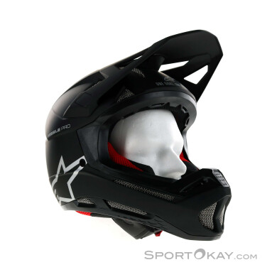 Alpinestars Missile Pro Solid Fullface Helm-Schwarz-S
