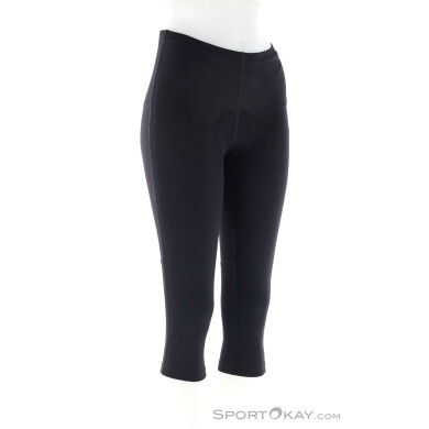 Löffler 3/4 Bike Tights Basic Damen Bikehose-Schwarz-38