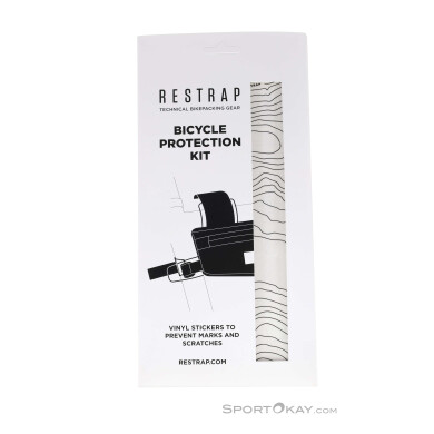 Restrap Bicycle Protection Kit Rahmenschutzfolie-Schwarz-One Size