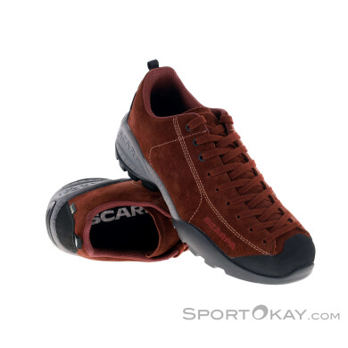Scarpa Mojito GTX Damen Wanderschuhe Gore-Tex-Dunkel-Rot-39,5