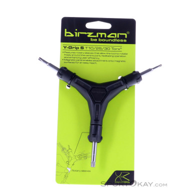 Birzman Y-Grip-S T10/T25/T30mm Inbusschlüssel-Schwarz-One Size