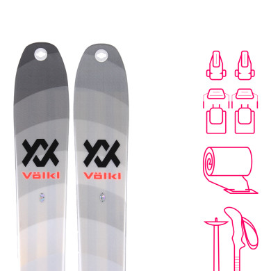 SKITOUREN VÖLKL RISE 80mm   AKTION bis -50% > 3er SET ab 444€ >  4er SET ab 469€