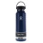 Hydro Flask 40oz Wide Mouth Flex Cap 1183ml Thermosflasche-Dunkel-Blau-One Size