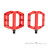 Bontrager Trek Line Elite Flat Pedale-Rot-One Size
